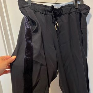 Lululemon on the fly jogger velvet trim